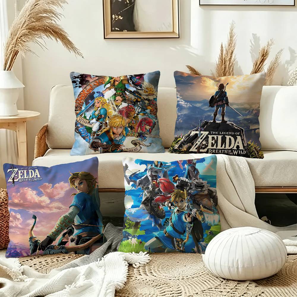 Zelda Party Games - ปลอกหมอนลายเกม The Legend of Zelda แบบปรับแต่งได้