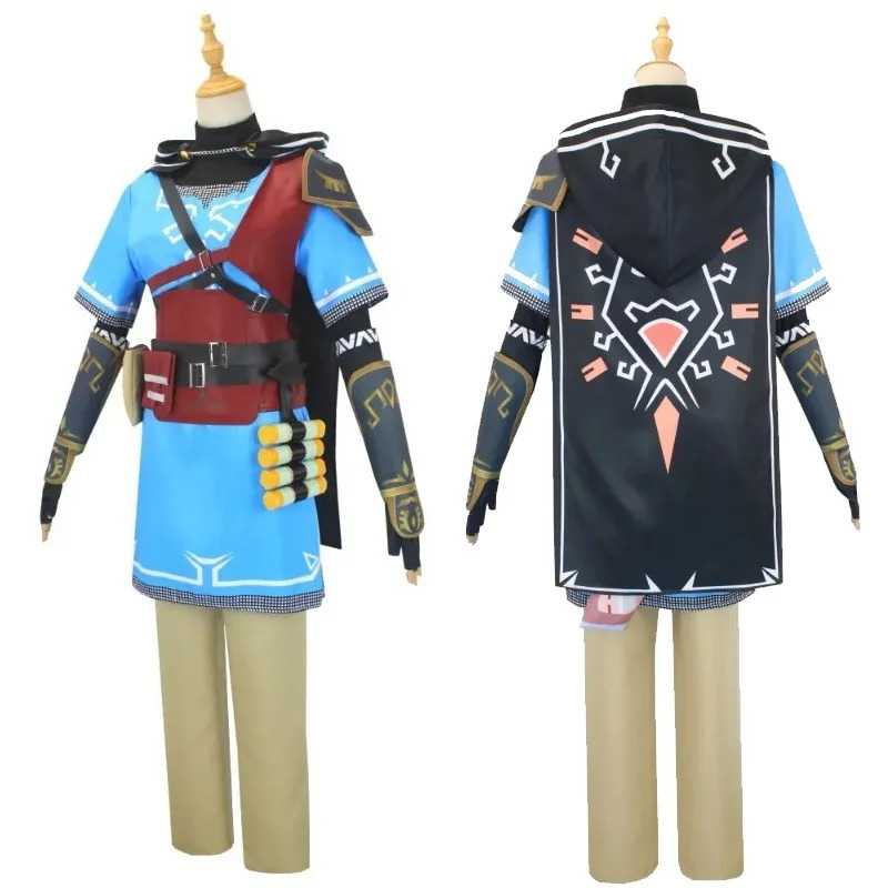 Zelda Party Games - ชุดคอสเพลย์ลิงค์จากเกม Zelda Breath of The Wild