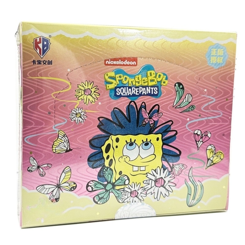 Book Party Games - หนังสือสะสมการ์ดของเล่นแท้จาก SpongeBob SquarePants ชุดเกมปาร์ตี้จับแมงกะพรุนของแพทริค สตาร์ ของขวัญสำหรับเด็ก