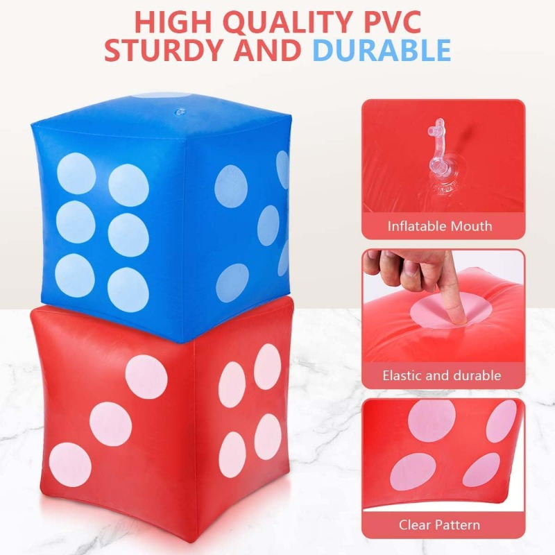 ลูกเต๋าเป่าลม PVC ขนาดใหญ่ ของ - Party Games Gamecube บทวิจารณ์และราคา