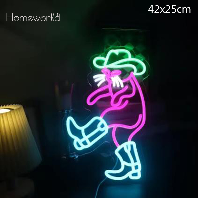 คาวบอยแมวนีออนป้าย LED Neon Si - Party Games Shop บทวิจารณ์และราคา