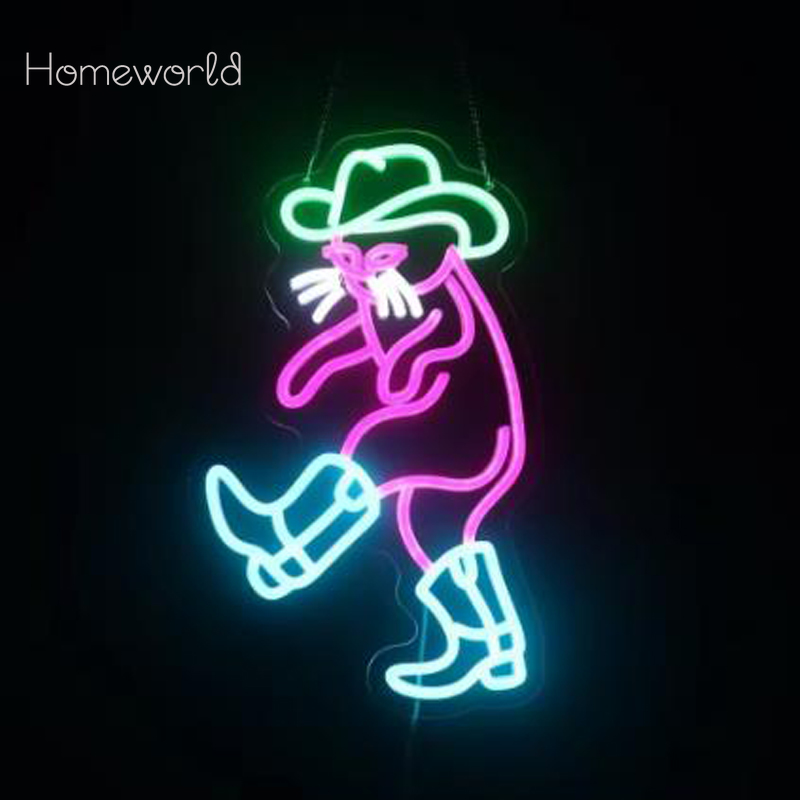 คาวบอยแมวนีออนป้าย LED Neon Si - Party Games Shop บทวิจารณ์และราคา