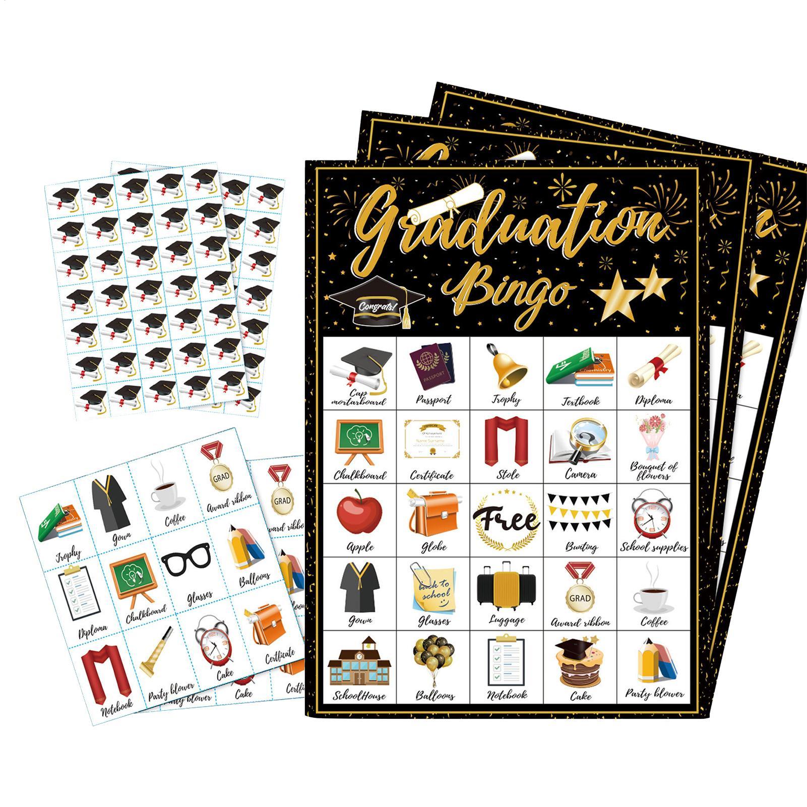 การ์ดเกมบิงโกสำหรับงานรับปริญญ - Party Games College บทวิจารณ์และราคา