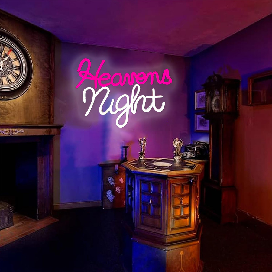 ป้ายไฟนีออน Heaven Night LED,  - Party Games Shop บทวิจารณ์และราคา
