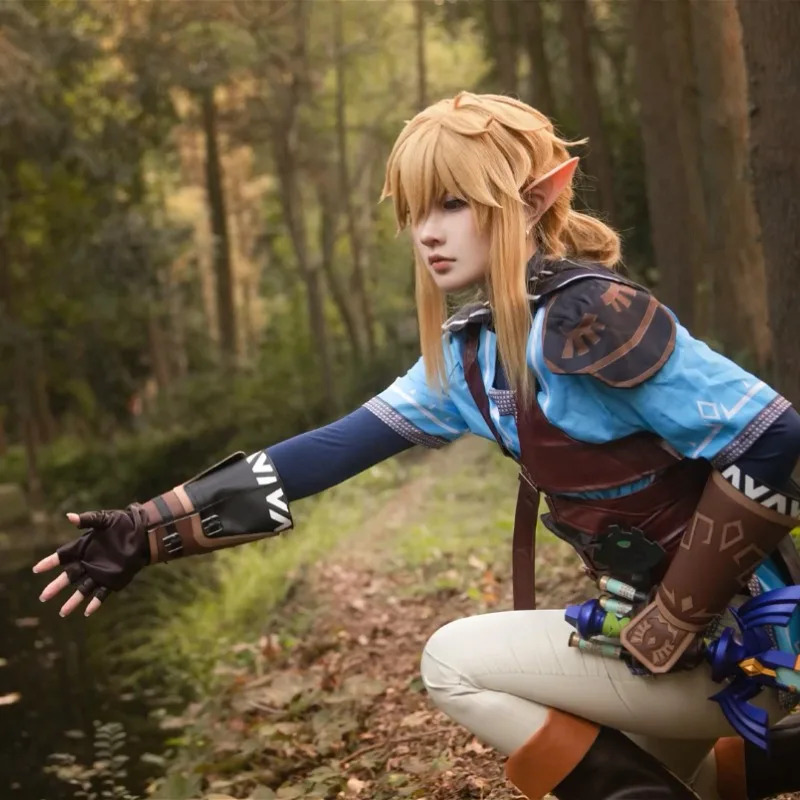 ชุดคอสเพลย์ลิงค์จากเกม Zelda B - Zelda Party Games บทวิจารณ์และราคา