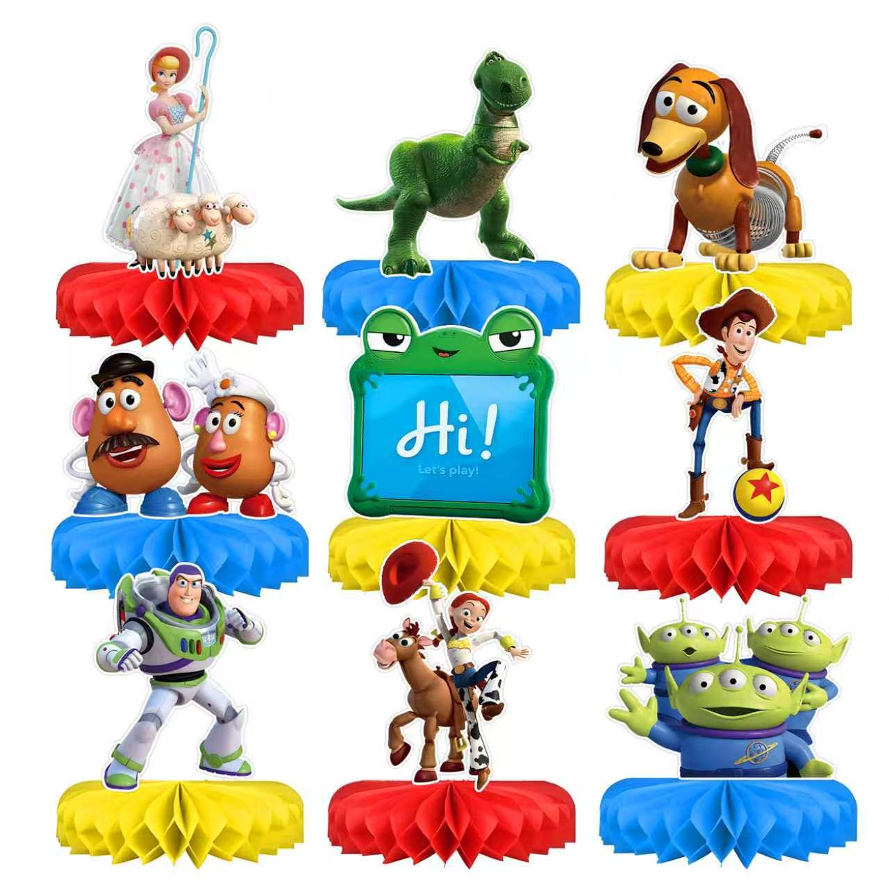 ของตกแต่งโต๊ะธีมทอยสตอรี่ 5 ลา - Party Games Gifts บทวิจารณ์และราคา