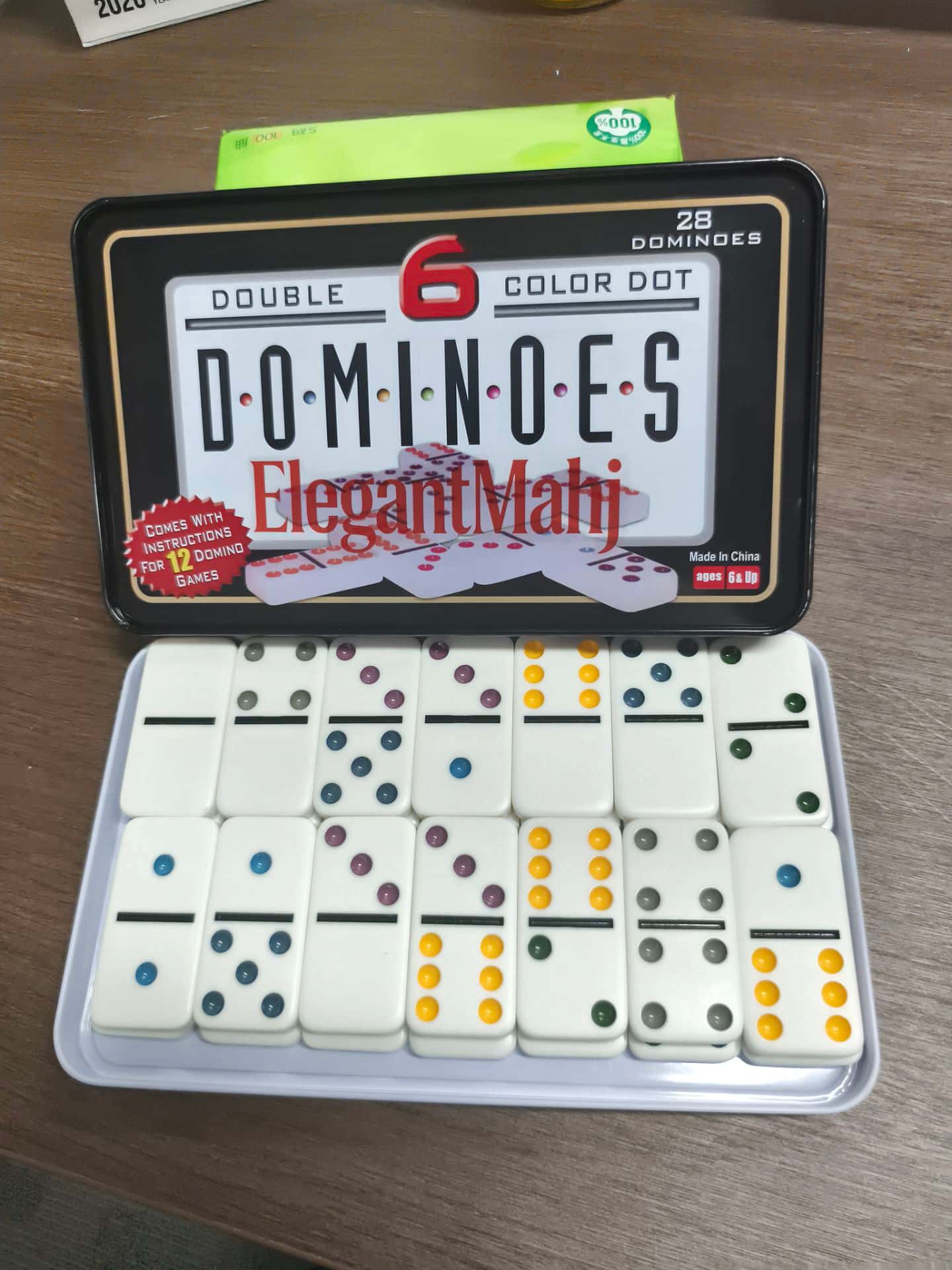 ชุดโดมิโน ElegantMahj Double S - Party Games Box บทวิจารณ์และราคา