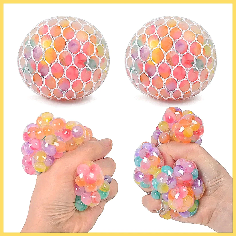 ลูกบอลบีบคลายเครียดสีรุ้ง ของเ - Party Games Adults Funny บทวิจารณ์และราคา