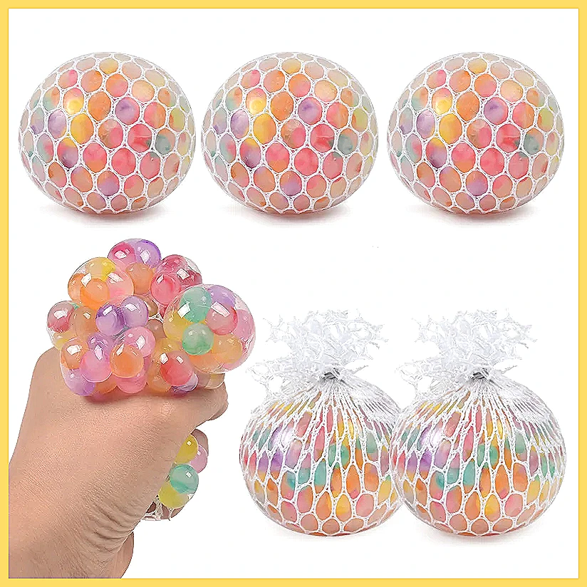 ลูกบอลบีบคลายเครียดสีรุ้ง ของเ - Party Games Adults Funny บทวิจารณ์และราคา
