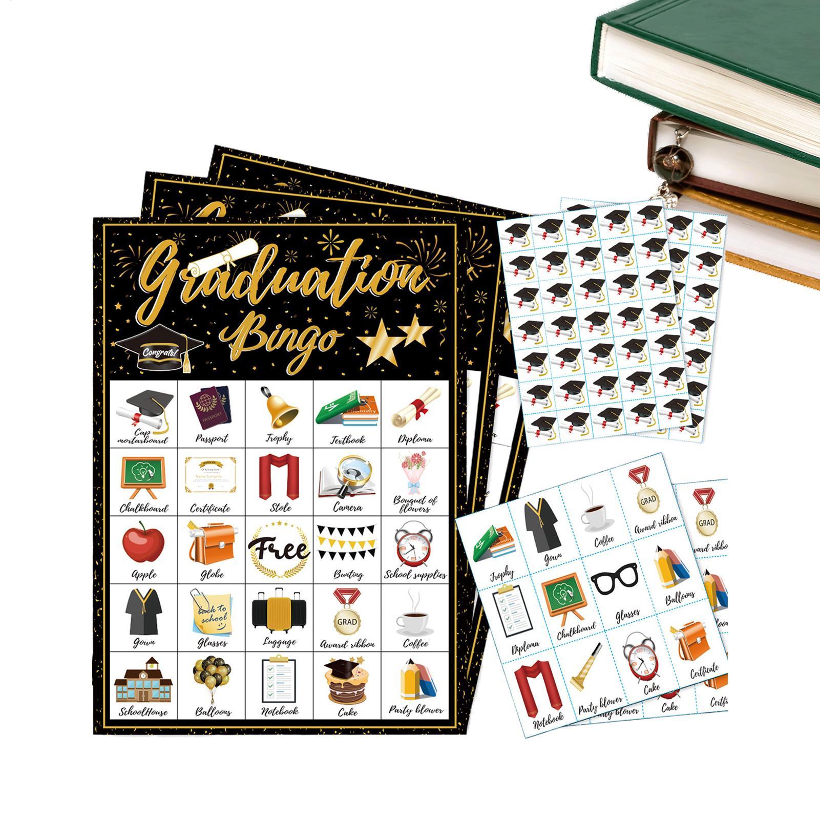 บัตรบิงโกงานเลี้ยงรับปริญญา สำ - Party Games College บทวิจารณ์และราคา
