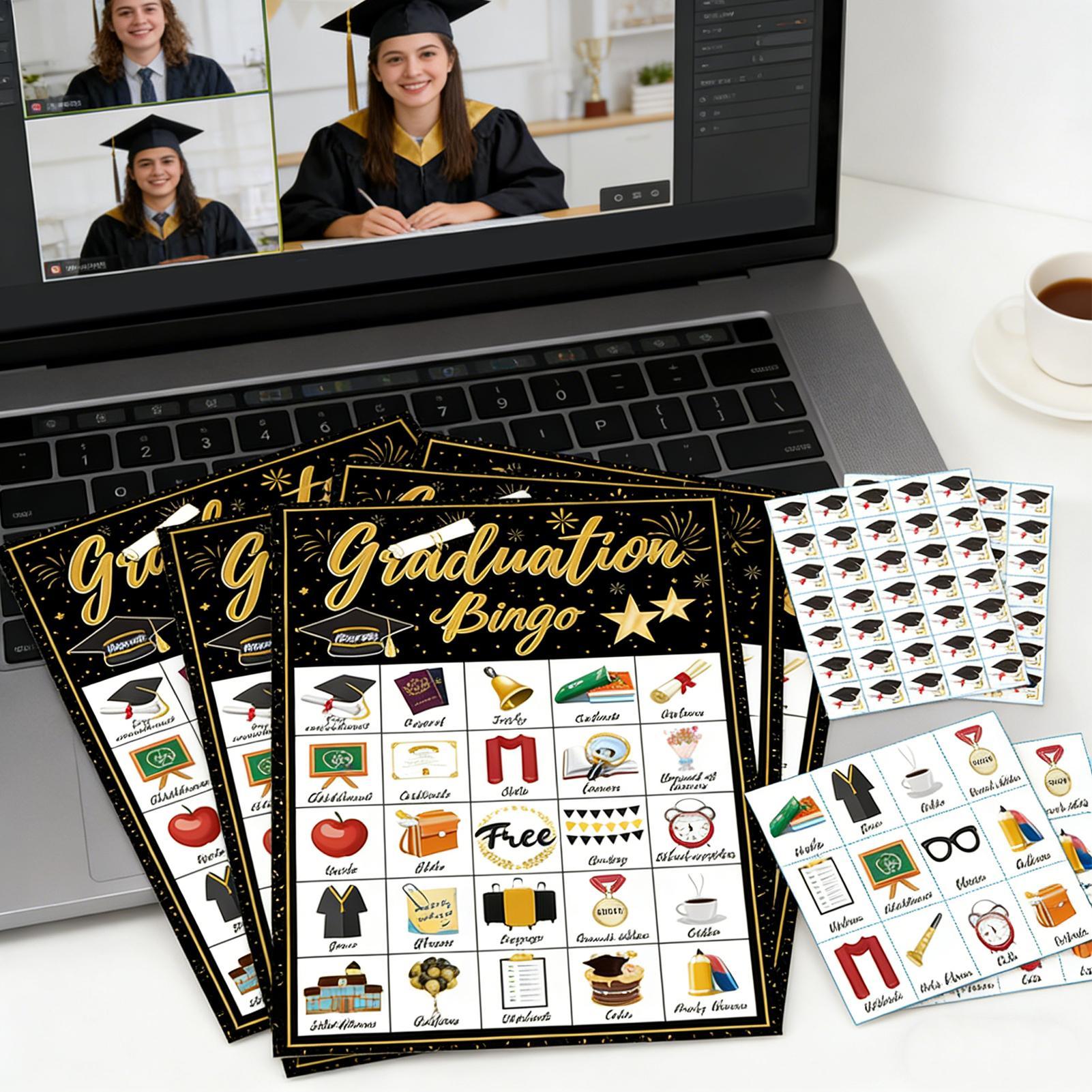 บัตรบิงโกงานเลี้ยงรับปริญญา สำ - Party Games College บทวิจารณ์และราคา